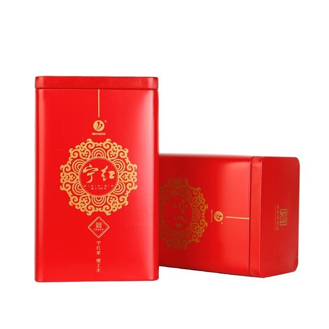 宁红茶叶工夫红茶江西修水罐装二级经典四方小罐功夫红茶200g